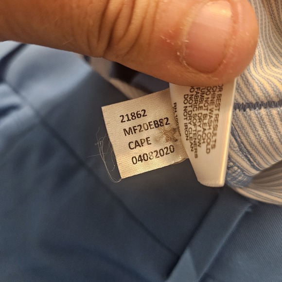 Peter Millar Performance Shorts Mens 38 Blue Crown Sport Golf EB82 - Picture 7 of 8